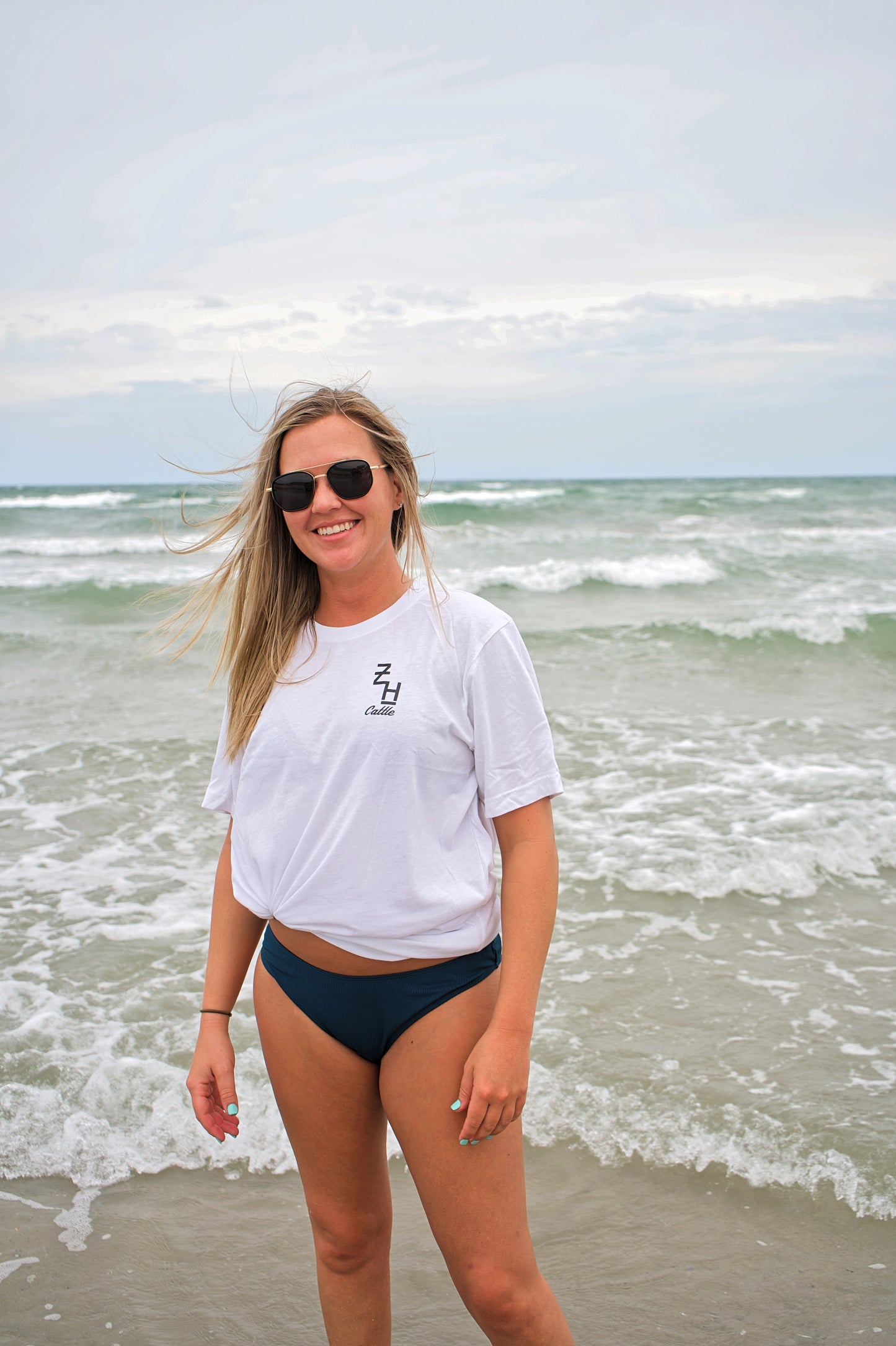 White T