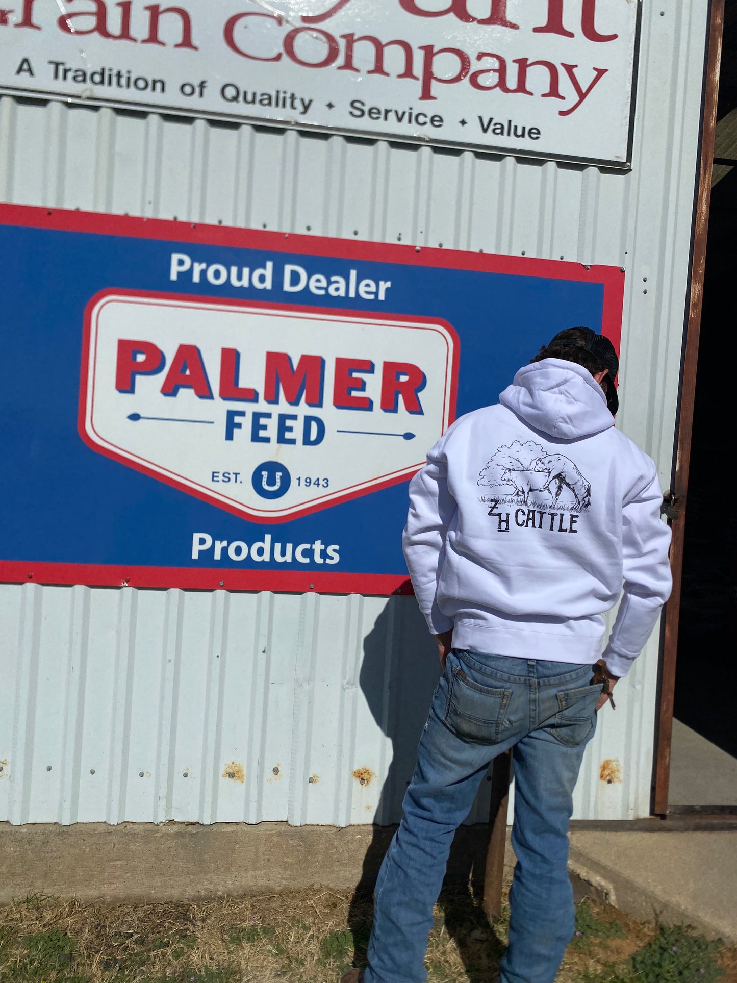 White Bull Hoodie