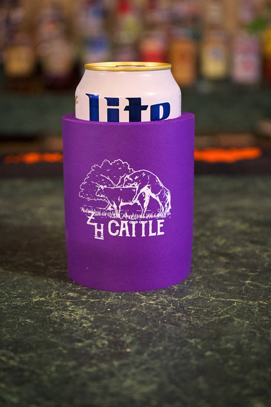 Purple 90's Retro Koozie