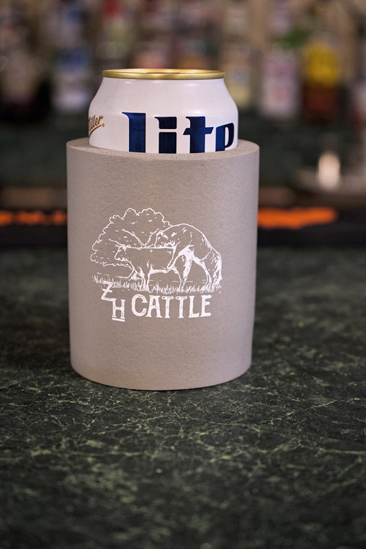 Gray 90's Retro Koozie