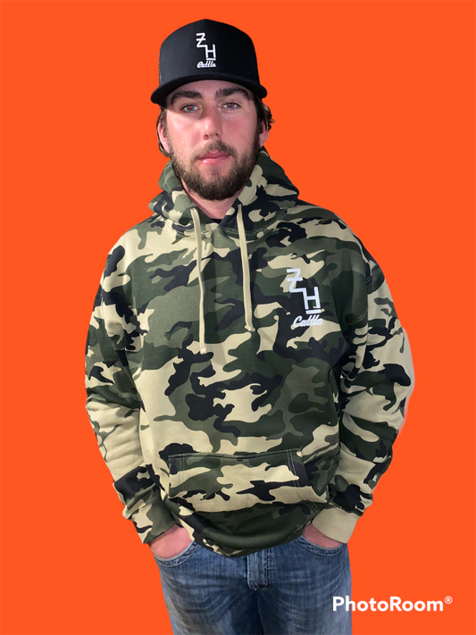 Army Camo Bull Hoodie