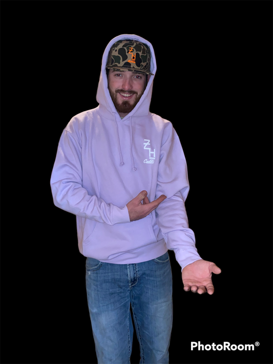 Lavender Bull Hoodie